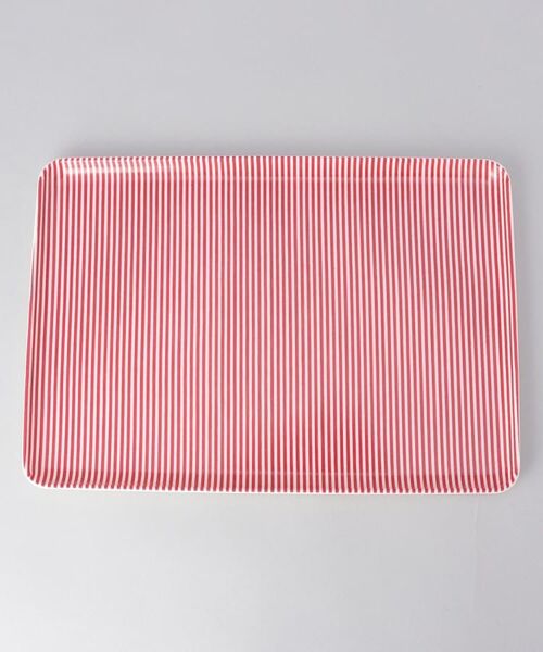 212 KITCHEN STORE / トゥーワントゥーキッチン ストア インテリア・生活雑貨・ホビー・ステーショナリー | ストライプトレー30cm RD | 詳細2
