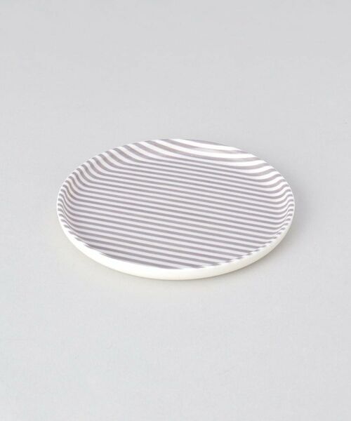 212 KITCHEN STORE / トゥーワントゥーキッチン ストア インテリア・生活雑貨・ホビー・ステーショナリー | ストライプコースター GY | 詳細1