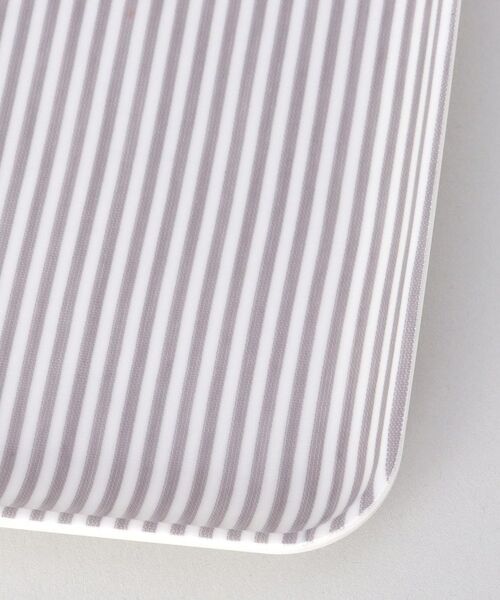 212 KITCHEN STORE / トゥーワントゥーキッチン ストア インテリア・生活雑貨・ホビー・ステーショナリー | ストライプトレー21cm GY | 詳細4