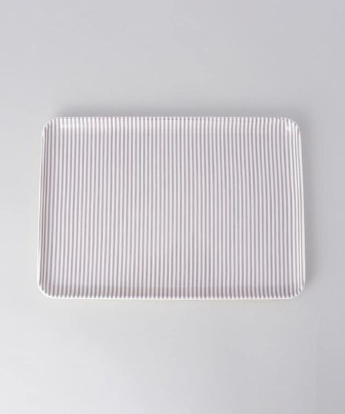 212 KITCHEN STORE / トゥーワントゥーキッチン ストア インテリア・生活雑貨・ホビー・ステーショナリー | ストライプトレー24cm GY | 詳細2
