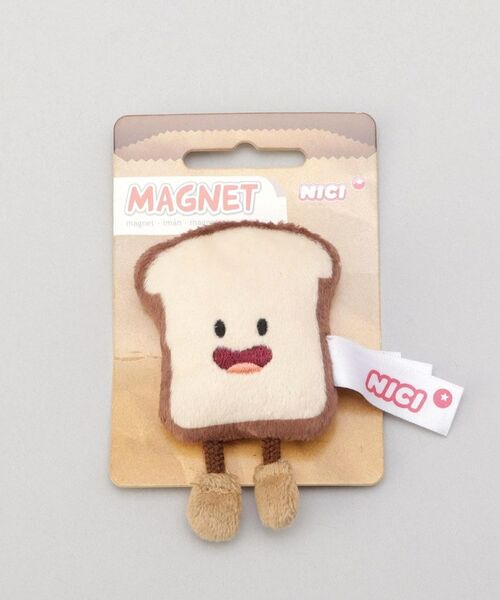 212 KITCHEN STORE / トゥーワントゥーキッチン ストア その他 | ミニマグニキ FF2024 トースト 6cm BR ＜NICI ニキ＞ | 詳細4