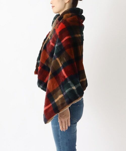 212 KITCHEN STORE / トゥーワントゥーキッチン ストア その他雑貨 | 3WAY ブランケット チェックファー 60x130cm MIX | 詳細2