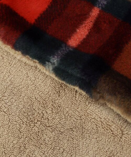 212 KITCHEN STORE / トゥーワントゥーキッチン ストア その他雑貨 | 3WAY ブランケット チェックファー 60x130cm MIX | 詳細5