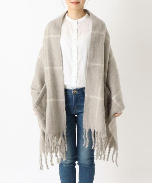 212 KITCHEN STORE / トゥーワントゥーキッチン ストア その他雑貨 | ポケット付きブランケット 60x180cm GY | 詳細1