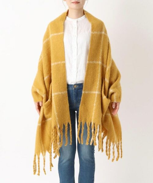 212 KITCHEN STORE / トゥーワントゥーキッチン ストア その他雑貨 | ポケット付きブランケット 60x180cm YE | 詳細1