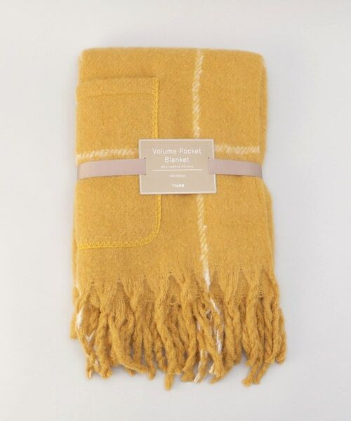 212 KITCHEN STORE / トゥーワントゥーキッチン ストア その他雑貨 | ポケット付きブランケット 60x180cm YE | 詳細7