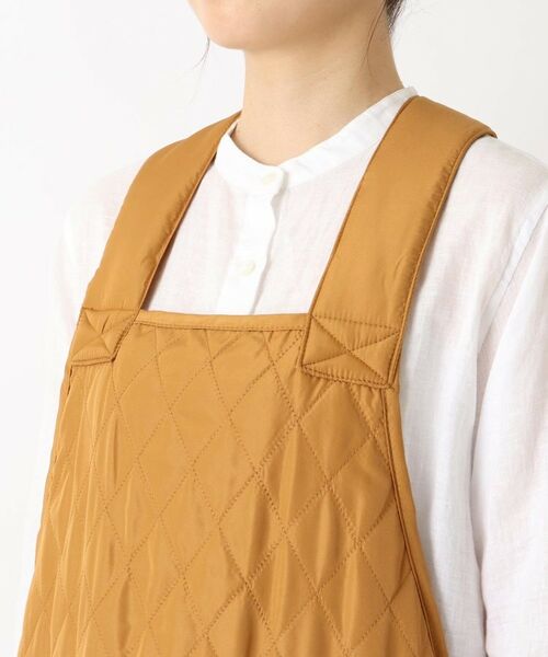 212 KITCHEN STORE / トゥーワントゥーキッチン ストア インテリア・生活雑貨・ホビー・ステーショナリー | キルトカバーオールエプロン OCHER ＜FABORI ファボリ＞ | 詳細4