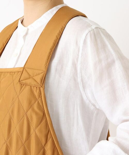 212 KITCHEN STORE / トゥーワントゥーキッチン ストア インテリア・生活雑貨・ホビー・ステーショナリー | キルトカバーオールエプロン OCHER ＜FABORI ファボリ＞ | 詳細5