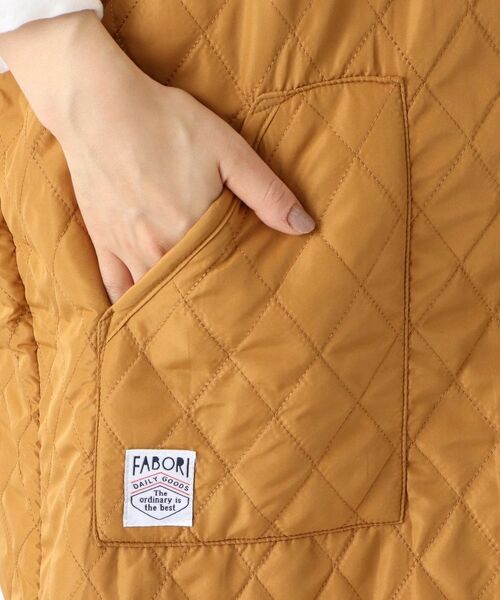 212 KITCHEN STORE / トゥーワントゥーキッチン ストア インテリア・生活雑貨・ホビー・ステーショナリー | キルトカバーオールエプロン OCHER ＜FABORI ファボリ＞ | 詳細6