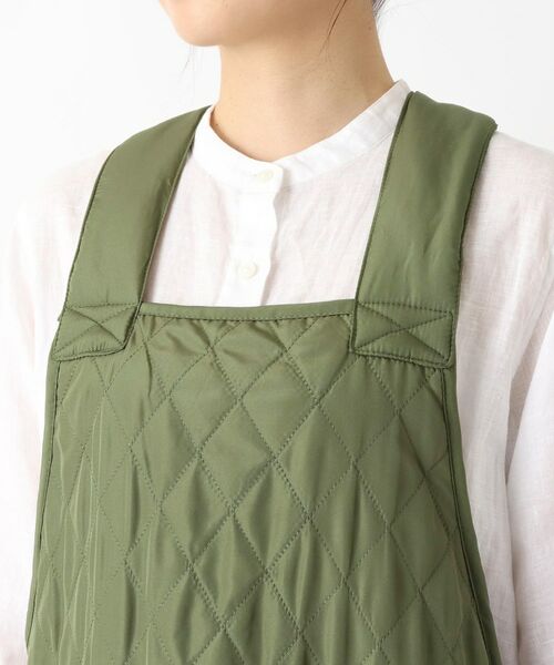 212 KITCHEN STORE / トゥーワントゥーキッチン ストア インテリア・生活雑貨・ホビー・ステーショナリー | キルトカバーオールエプロン OLIVE ＜FABORI ファボリ＞ | 詳細4