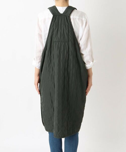 212 KITCHEN STORE / トゥーワントゥーキッチン ストア インテリア・生活雑貨・ホビー・ステーショナリー | キルトカバーオールエプロン CHARCOAL ＜FABORI ファボリ＞ | 詳細3