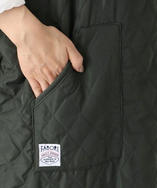 212 KITCHEN STORE / トゥーワントゥーキッチン ストア インテリア・生活雑貨・ホビー・ステーショナリー | キルトカバーオールエプロン CHARCOAL ＜FABORI ファボリ＞ | 詳細6