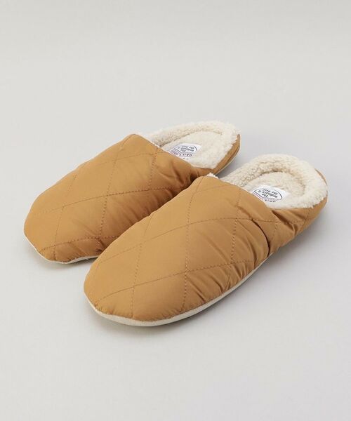 212 KITCHEN STORE / トゥーワントゥーキッチン ストア インナー・ルームウェア | キルトルームシューズ M OCHER ＜FABORI ファボリ＞ | 詳細1