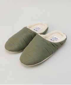 212 KITCHEN STORE / トゥーワントゥーキッチン ストア インナー・ルームウェア | キルトルームシューズ M OLIVE ＜FABORI ファボリ＞