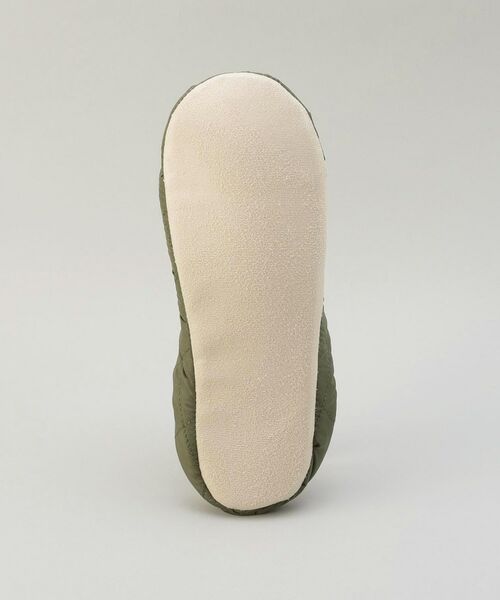 212 KITCHEN STORE / トゥーワントゥーキッチン ストア インナー・ルームウェア | キルトルームシューズ M OLIVE ＜FABORI ファボリ＞ | 詳細5