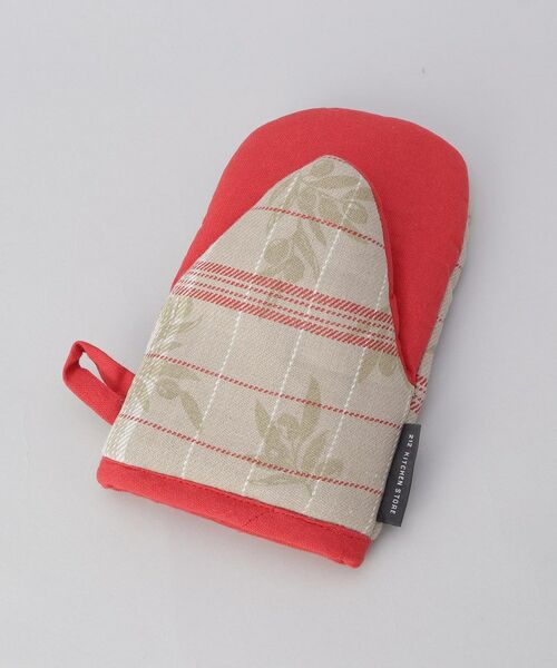 212 KITCHEN STORE / トゥーワントゥーキッチン ストア インテリア・生活雑貨・ホビー・ステーショナリー | オリーブチェック ミトン RD | 詳細2