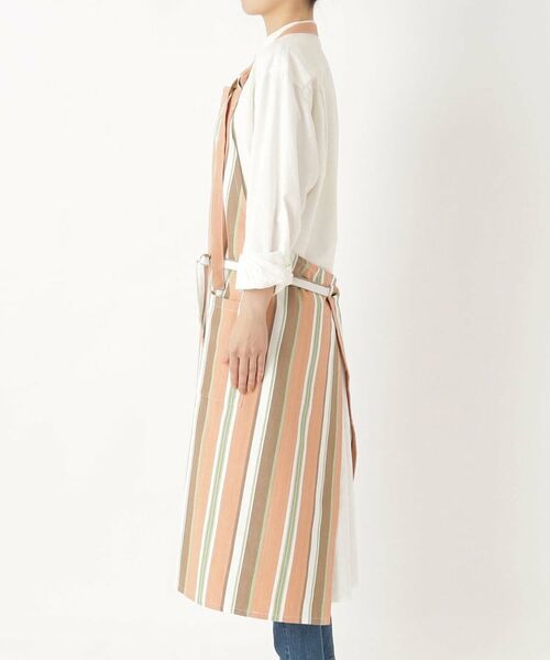 212 KITCHEN STORE / トゥーワントゥーキッチン ストア インテリア・生活雑貨・ホビー・ステーショナリー | マルチストライプ エプロン RD | 詳細2