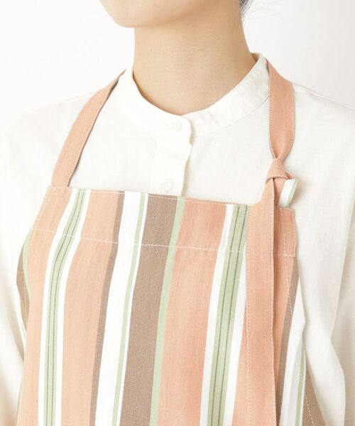 212 KITCHEN STORE / トゥーワントゥーキッチン ストア インテリア・生活雑貨・ホビー・ステーショナリー | マルチストライプ エプロン RD | 詳細4
