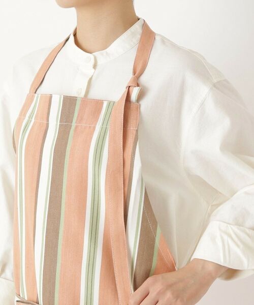 212 KITCHEN STORE / トゥーワントゥーキッチン ストア インテリア・生活雑貨・ホビー・ステーショナリー | マルチストライプ エプロン RD | 詳細5