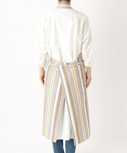 212 KITCHEN STORE / トゥーワントゥーキッチン ストア インテリア・生活雑貨・ホビー・ステーショナリー | マルチストライプ エプロン GY | 詳細3