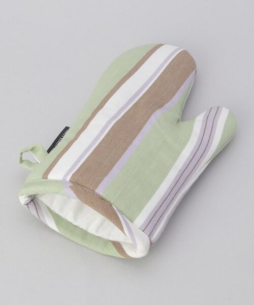 212 KITCHEN STORE / トゥーワントゥーキッチン ストア インテリア・生活雑貨・ホビー・ステーショナリー | マルチストライプ ミトン GR | 詳細2