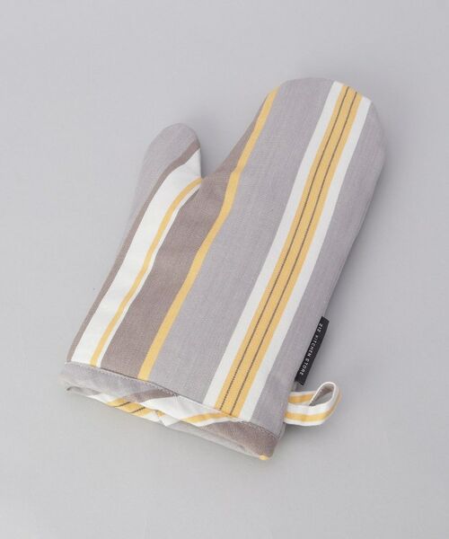 212 KITCHEN STORE / トゥーワントゥーキッチン ストア インテリア・生活雑貨・ホビー・ステーショナリー | マルチストライプ ミトン GY | 詳細1