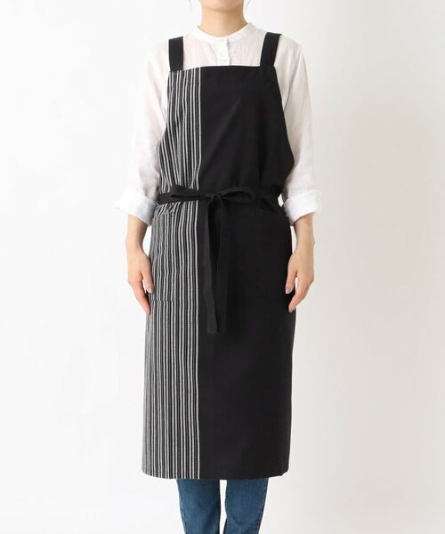 212 KITCHEN STORE / トゥーワントゥーキッチン ストア インテリア・生活雑貨・ホビー・ステーショナリー | ソリッドドビー エプロン BK | 詳細1