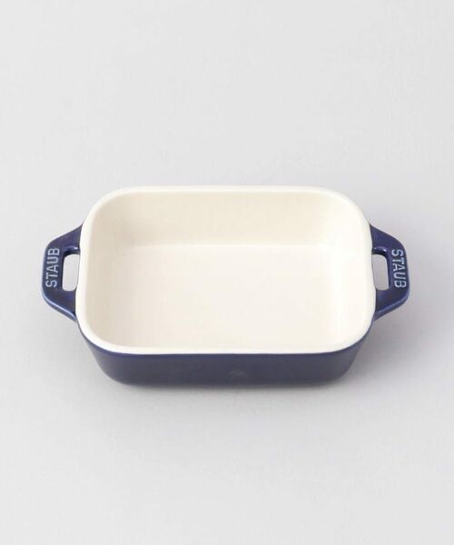 212 KITCHEN STORE / トゥーワントゥーキッチン ストア インテリア・生活雑貨・ホビー・ステーショナリー | レクタンギュラーディッシュ 14cm BL ＜Staub ストウブ ＞ | 詳細1
