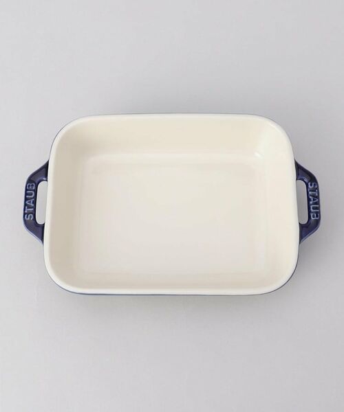 212 KITCHEN STORE / トゥーワントゥーキッチン ストア インテリア・生活雑貨・ホビー・ステーショナリー | レクタンギュラーディッシュ 20cm BL ＜Staub ストウブ ＞ | 詳細4