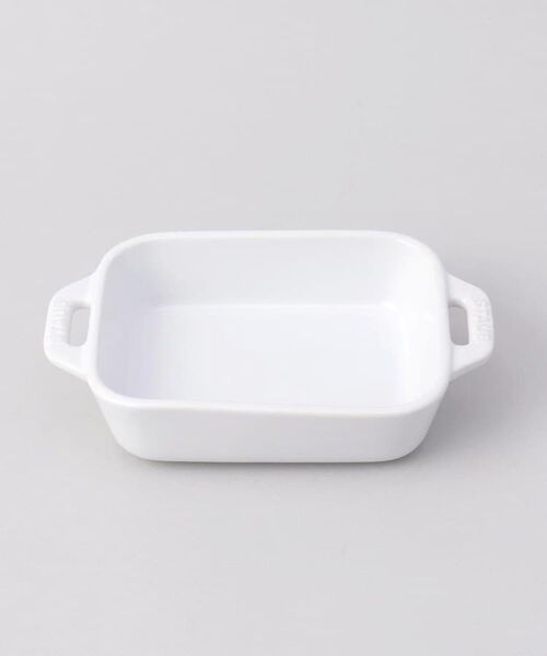 212 KITCHEN STORE / トゥーワントゥーキッチン ストア インテリア・生活雑貨・ホビー・ステーショナリー | レクタンギュラーディッシュ 14cm WH ＜Staub ストウブ ＞ | 詳細1
