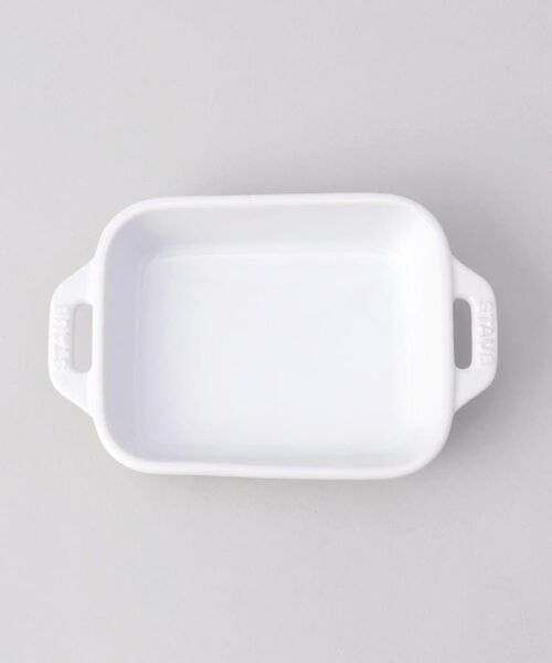 212 KITCHEN STORE / トゥーワントゥーキッチン ストア インテリア・生活雑貨・ホビー・ステーショナリー | レクタンギュラーディッシュ 14cm WH ＜Staub ストウブ ＞ | 詳細4