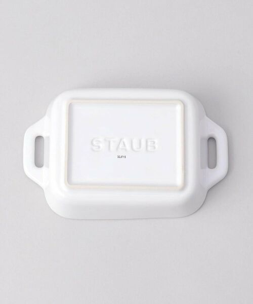 212 KITCHEN STORE / トゥーワントゥーキッチン ストア インテリア・生活雑貨・ホビー・ステーショナリー | レクタンギュラーディッシュ 14cm WH ＜Staub ストウブ ＞ | 詳細5
