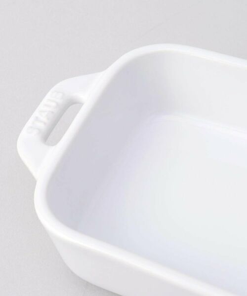 212 KITCHEN STORE / トゥーワントゥーキッチン ストア インテリア・生活雑貨・ホビー・ステーショナリー | レクタンギュラーディッシュ 14cm WH ＜Staub ストウブ ＞ | 詳細6
