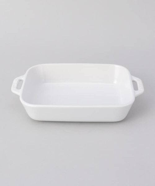 212 KITCHEN STORE / トゥーワントゥーキッチン ストア インテリア・生活雑貨・ホビー・ステーショナリー | レクタンギュラーディッシュ 20cm WH ＜Staub ストウブ ＞ | 詳細1