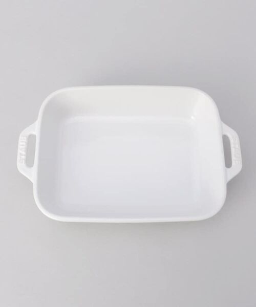 212 KITCHEN STORE / トゥーワントゥーキッチン ストア インテリア・生活雑貨・ホビー・ステーショナリー | レクタンギュラーディッシュ 20cm WH ＜Staub ストウブ ＞ | 詳細4