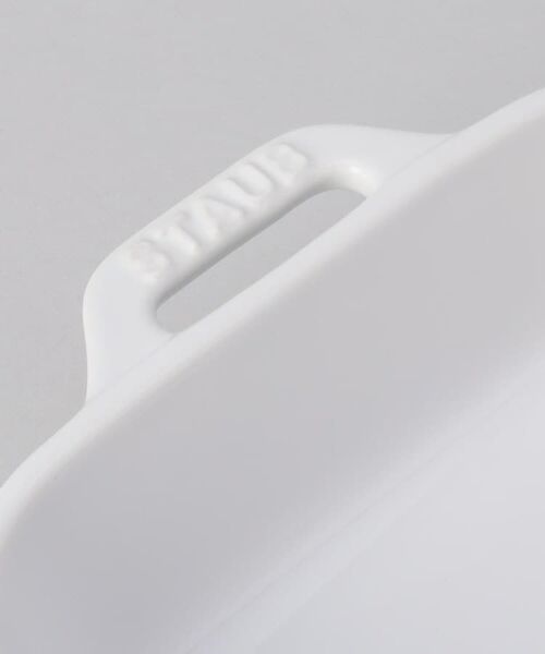 212 KITCHEN STORE / トゥーワントゥーキッチン ストア インテリア・生活雑貨・ホビー・ステーショナリー | レクタンギュラーディッシュ 20cm WH ＜Staub ストウブ ＞ | 詳細7