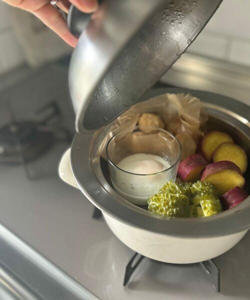 212 KITCHEN STORE / トゥーワントゥーキッチン ストア キッチンツール | のせるだけで簡単蒸し器18～20cm | 詳細2