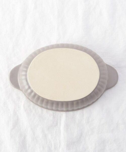 212 KITCHEN STORE / トゥーワントゥーキッチン ストア 食器 | 耐熱オーバルグラタン GY | 詳細4