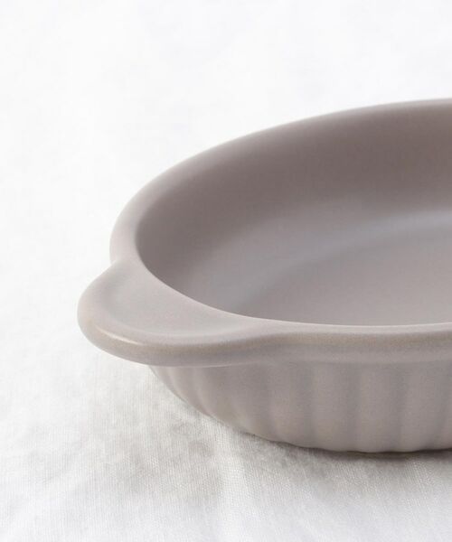 212 KITCHEN STORE / トゥーワントゥーキッチン ストア 食器 | 耐熱オーバルグラタン GY | 詳細5