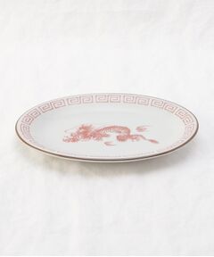 212 KITCHEN STORE / トゥーワントゥーキッチン ストア 食器 | レトロ中華 楕円皿 赤龍