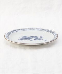 212 KITCHEN STORE / トゥーワントゥーキッチン ストア 食器 | レトロ中華 楕円皿 青龍