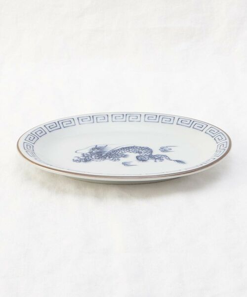212 KITCHEN STORE / トゥーワントゥーキッチン ストア 食器 | レトロ中華 楕円皿 青龍 | 詳細1