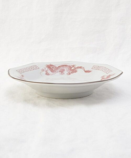 212 KITCHEN STORE / トゥーワントゥーキッチン ストア 食器 | レトロ中華 八角皿 赤龍 | 詳細2