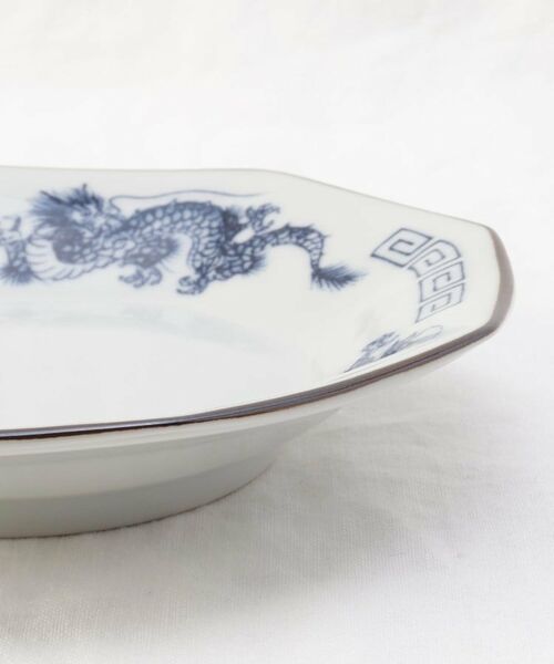 212 KITCHEN STORE / トゥーワントゥーキッチン ストア 食器 | レトロ中華 八角皿 青龍 | 詳細5