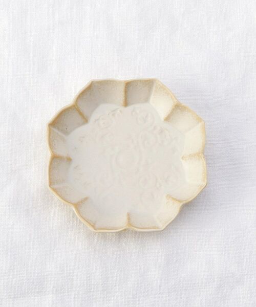 212 KITCHEN STORE / トゥーワントゥーキッチン ストア 食器 | 楽豆皿 八稜鏡 ベージュマット | 詳細3