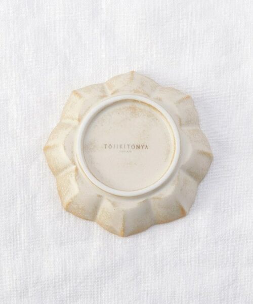 212 KITCHEN STORE / トゥーワントゥーキッチン ストア 食器 | 楽豆皿 八稜鏡 ベージュマット | 詳細4