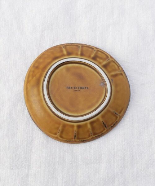 212 KITCHEN STORE / トゥーワントゥーキッチン ストア 食器 | WABISABI 三寸小皿 黄茶 | 詳細4