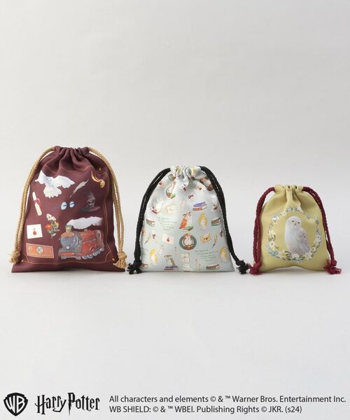 212 KITCHEN STORE / トゥーワントゥーキッチン ストア その他 | 3P巾着 マジカルモーメント ＜Harry Potter ハリー・ポッター＞ | 詳細1