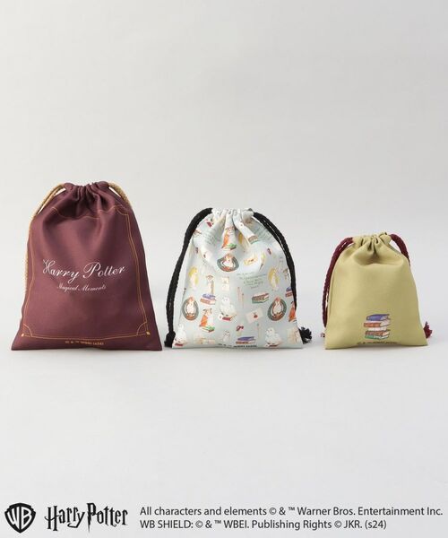 212 KITCHEN STORE / トゥーワントゥーキッチン ストア その他 | 3P巾着 マジカルモーメント ＜Harry Potter ハリー・ポッター＞ | 詳細2