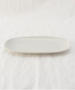 212 KITCHEN STORE / トゥーワントゥーキッチン ストア 食器 | 楕円 長盛皿 粉引マット